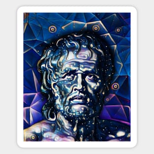 Lucius Annaeus Seneca Dark night Portrait | Lucius Annaeus Seneca Artwork 5 Magnet